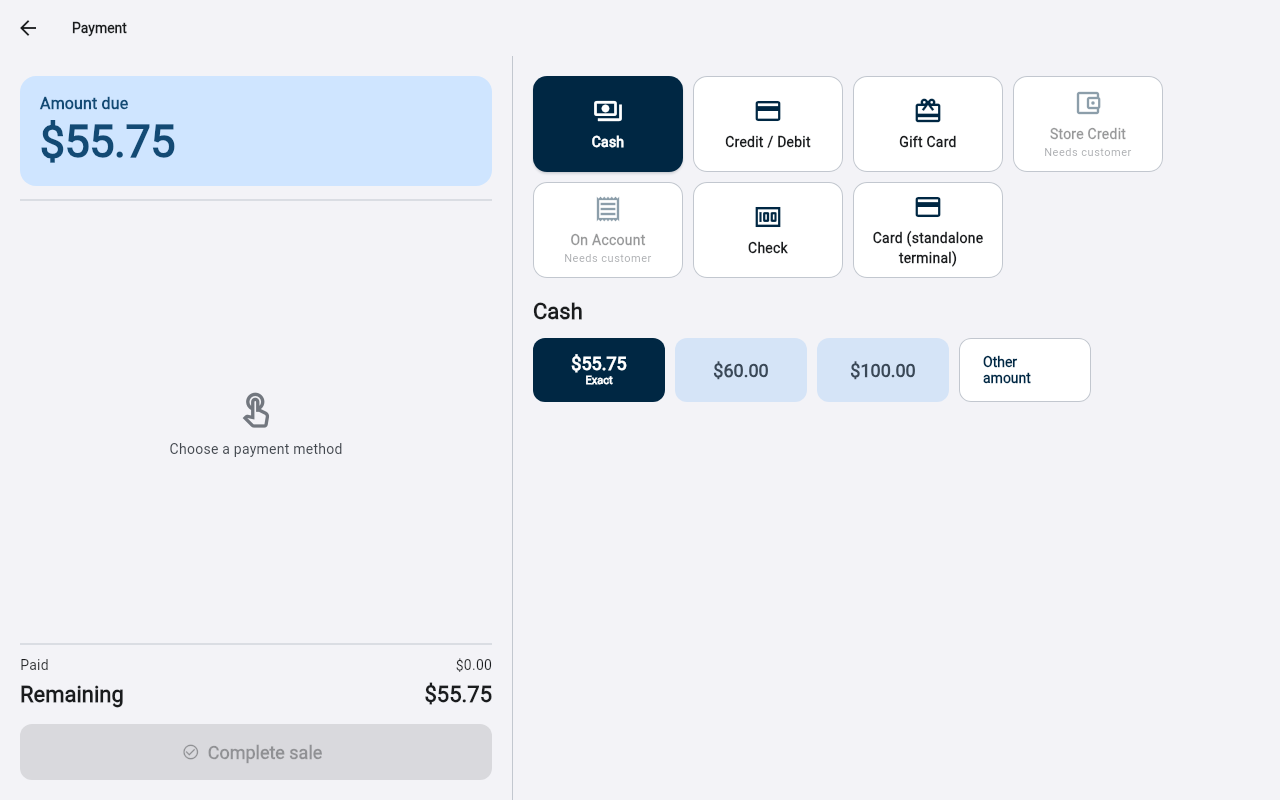 Payment